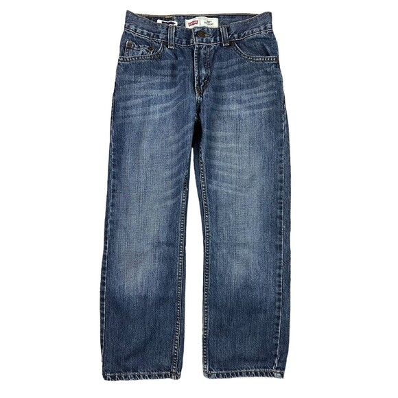 LEVI'S 505 Jeans  Boys Size 10 reg  Straight Leg Jeans - Picture 1 of 9